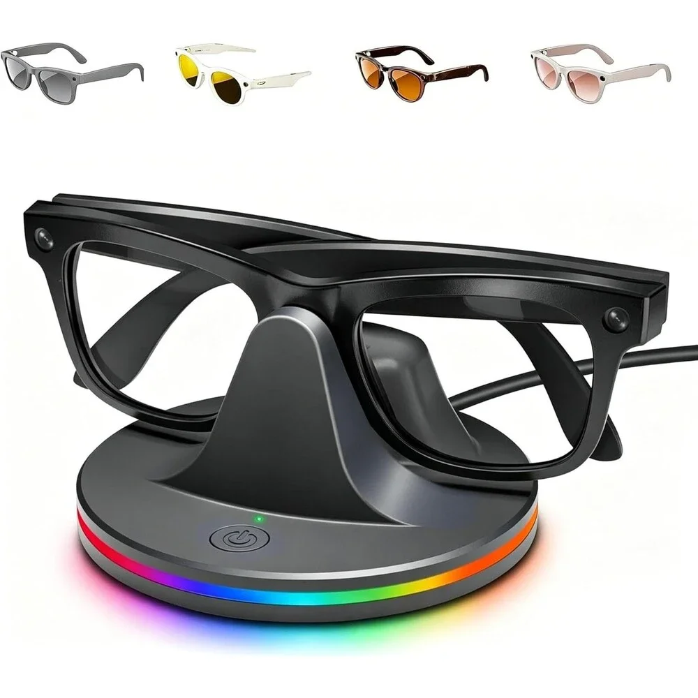Charging Dock Stand for Meta Ray-Ban Smart Glasses